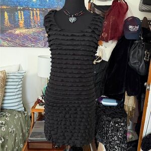 Forever 21 Y2K All Over Ruffle Tiered Bodycon Mini Dress Medium